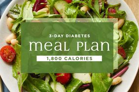 3-Day Diabetes Meal Plan: 1,800 Calories