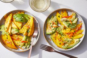 a recipe photo of the Mango & Avocado Salad