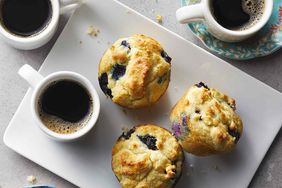Low-Carb Blueberry Muffins