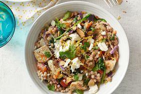 Lemon-Tahini Couscous with Chicken & Vegetables