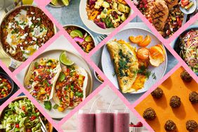 a collage featuring recipes part of the 7-Day Gut-Healthy Anti-Inflammatory Meal Plan