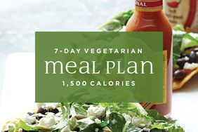 7-Day Vegetarian Meal Plan: 1,500 Calories