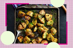 a recipe photo of the Spice-Crusted Roasted Potatoes