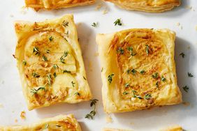 a recipe photo of the Apple & Brie Upside Down Puff Pastry