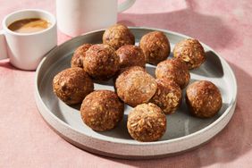 a recipe photo of the Apple & Peanut Butter Energy Balls