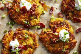 Baked Spaghetti Squash Fritters