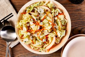 a recipe photo of the Cabbage Salad with Apple, Walnuts & Gorgonzola