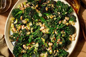 Caramelized Broccolini with White Beans