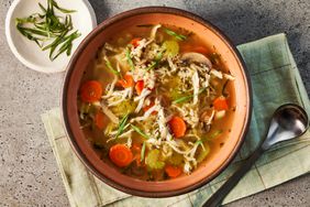 a recipe photo of the Chicken & Rice Soup