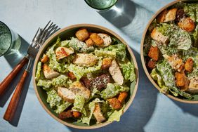 a recipe photo of the Chicken Caesar Salad