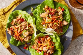 a recipe photo of the Chicken Lettuce Wraps