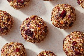 a recipe photo of the Cranberry and Almond Energy Balls