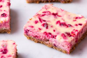 the recipe photo of the Cranberry-Lemon Cheesecake Bars