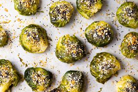 a recipe photo of the Crispy Smashed Brussels Sprouts
