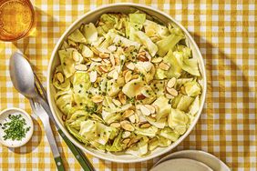 a recipe photo of the Roasted Cabbage Salad with Lemon-Garlic Vinaigrette