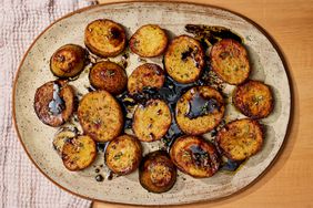 a recipe photo of the Balsamic-Rosemary Butter Melting Potatoes 