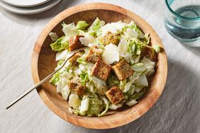 a recipe photo of the Cabbage Caesar Salad