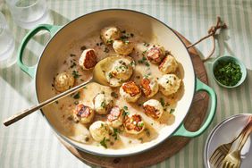 a recipe photo of the Chicken Piccata Meatballs