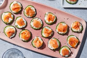 a recipe photo of the Cucumber Salmon Bites