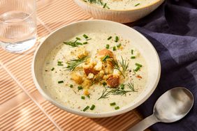 a recipe photo of the Creamy Leek Soup