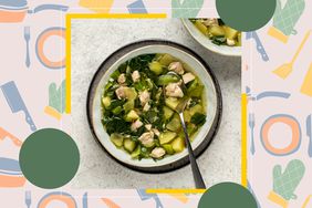a collage featuring EatingWell's Tinola recipe 