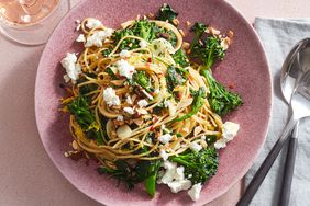 Garlic-Anchovy Pasta with Broccolini