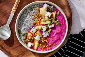 a photo of the High-Fiber Dragonfruit & Pineapple Smoothie Bowl
