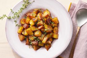 a recipe photo of the Roasted Golden Beets