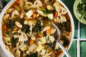 Kale, White Bean & Pasta Soup