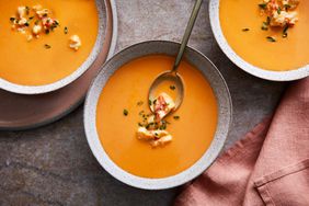 a recipe photo of the Lobster Bisque