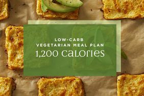 3-Day Low-Carb Vegetarian Meal Plan: 1,200 Calories