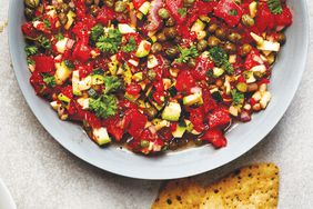 a recipe photo of the Tomato & Zucchini Salsa