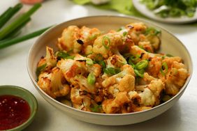 a recipe photo of the Miso Garlic Cauliflower Bites