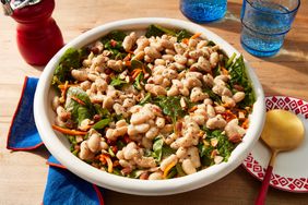 a photo of the Spicy White Bean & Spinach Salad