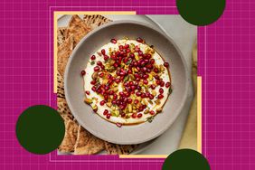 a recipe photo of the Whipped Feta with Pomegranate, Pistachios & Honey