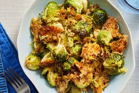a recipe photo of Parmesan Crusted Brussel Sprouts