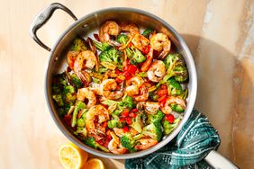 Image of One-Pot Garlicky Shrimp and Broccoli