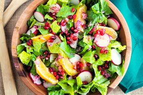 Romaine Salad with Orange & Radish