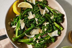 a recipe photo of the Sauteed Broccolini