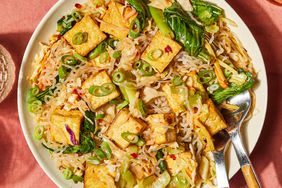 a recipe photo of the Shirataki Noodles with Tofu and Vegetables
