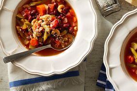 Slow-Cooker Vegetable Minestrone Soup