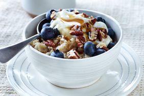 a recipe photo of Creamy Blueberry-Pecan Oatmeal