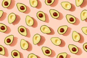a photo of avocadoes