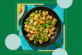 a recipe photo of the Balsamic Broccoli & Cauliflower
