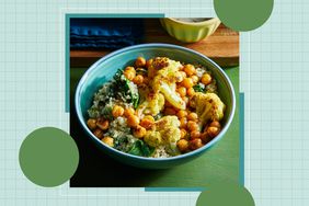 a recipe photo of the Roasted Chickpea Curry Bowl