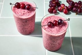 a recipe photo of the Grape Smoothie