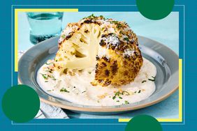a recipe photo of the Caesar-Style Whole-Roasted Cauliflower