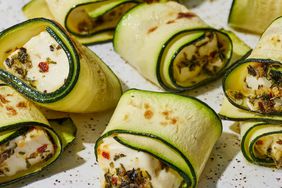 a recipe photo of the Zucchini Feta Rollatini